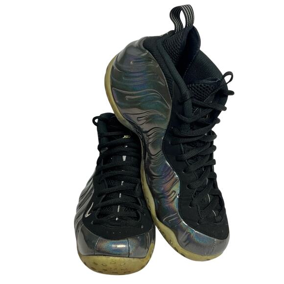 Nike Air Foamposite One Reflective Chrome Hologram Silver 314996-900 Size 9 ??
